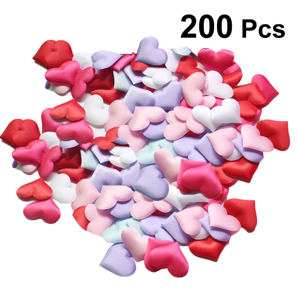 200pcs Romantic Love Heart Artificial Petals Throwing Flowers Party Bridal Shower Wedding Bed Decoration Accessories
200pcs Romantic Love Heart Artificial Petals Throwing Flowers Party Bridal Shower Wedding Bed Decoration Accessories