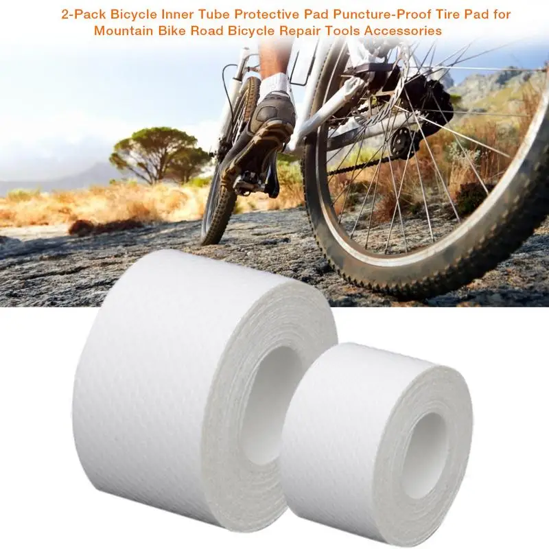 2pcs/pack Bicycle Inner Tube Tire Liner Puncture Proof Belt Protection Pad For 700C 26" 27.5" 29" MTB Road Bike Inner Tire
2pcs/pack Bicycle Inner Tube Tire Liner Puncture Proof Belt Protection Pad For 700C 26" 27.5" 29" MTB Road Bike Inner Tire