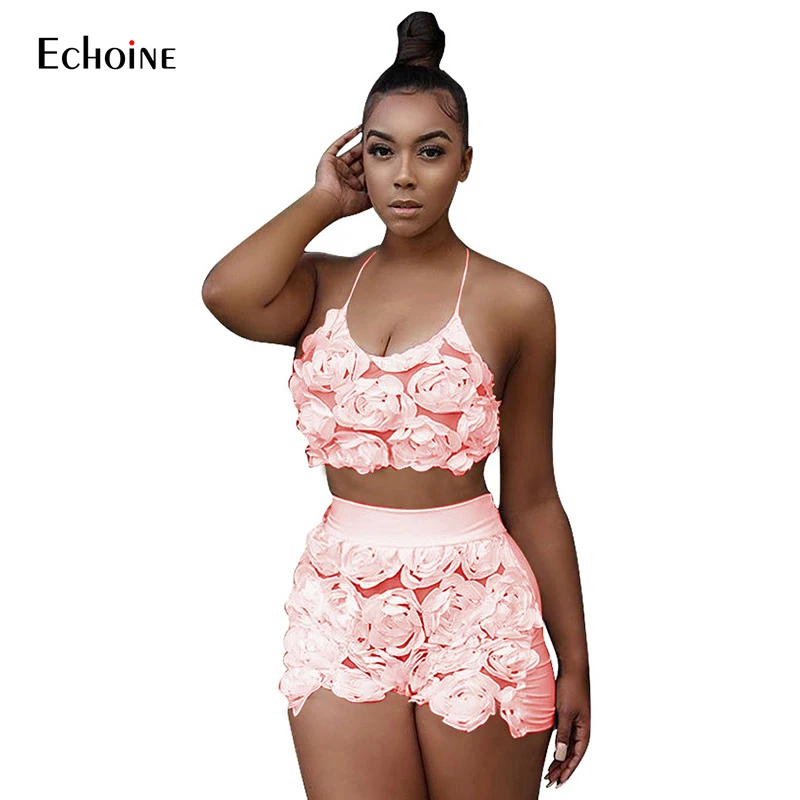 New Fashion Elegant Sexy Floral Women Playsuit Strapless Club Set 2 Piece Casual Short Rompers Set Crop Mini Set Short Jumpsuits 
New Fashion Elegant Sexy Floral Women Playsuit Strapless Club Set 2 Piece Casual Short Rompers Set Crop Mini Set Short Jumpsuits