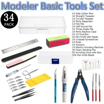 Upgrade Tools Set Military Gundam Assembly Model Basic Tool Kits Electric Grinding Machine City Building Model Tool Kits
Upgrade Tools Set Military Gundam Assembly Model Basic Tool Kits Electric Grinding Machine City Building Model Tool Kits