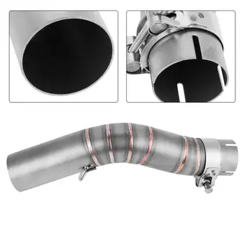 Stainless Steel Durable Motorcycle Modification Exhaust Vent Middle Link Pipe for SUZIKI GSX-R1000 2005-2006 Easy Installation
Stainless Steel Durable Motorcycle Modification Exhaust Vent Middle Link Pipe for SUZIKI GSX-R1000 2005-2006 Easy Installation
