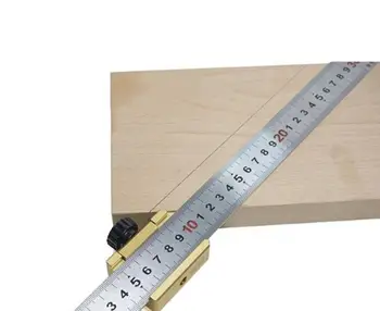 Universal Steel Ruler Locator Aluminum Alloy Positioning Block Woodworking Scribe Steel Ruler Fixed Block Woodworking Tools
Universal Steel Ruler Locator Aluminum Alloy Positioning Block Woodworking Scribe Steel Ruler Fixed Block Woodworking Tools