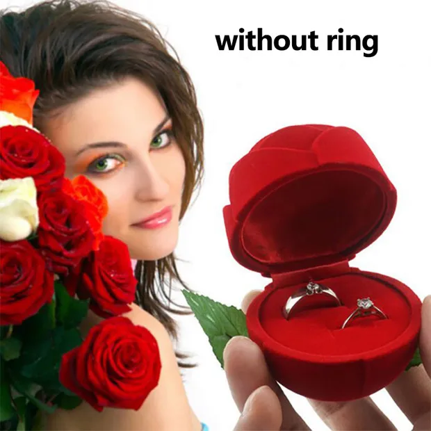 Hot 2019 New Romantic Velvet Red Rose Ring Earring Pendant Jewelry Jewellery Packaging Box Fashion Valentines Engagement Box Red
Hot 2019 New Romantic Velvet Red Rose Ring Earring Pendant Jewelry Jewellery Packaging Box Fashion Valentines Engagement Box Red