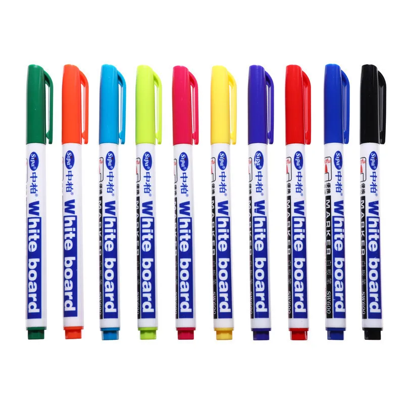 10pcs/lot markers brush pen School art supplies permanent marker whiteboard pen marker sharpie 04324
10pcs/lot markers brush pen School art supplies permanent marker whiteboard pen marker sharpie 04324