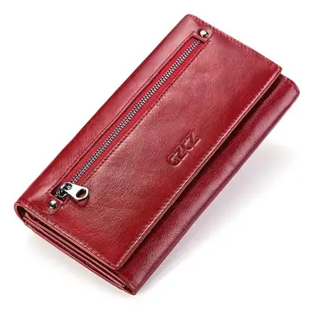 Famous Brand Wallet Coin Purse Genuine Leather Women Wallets Purse Female Card Holder Long Lady Clutch Carteira Feminina
Famous Brand Wallet Coin Purse Genuine Leather Women Wallets Purse Female Card Holder Long Lady Clutch Carteira Feminina