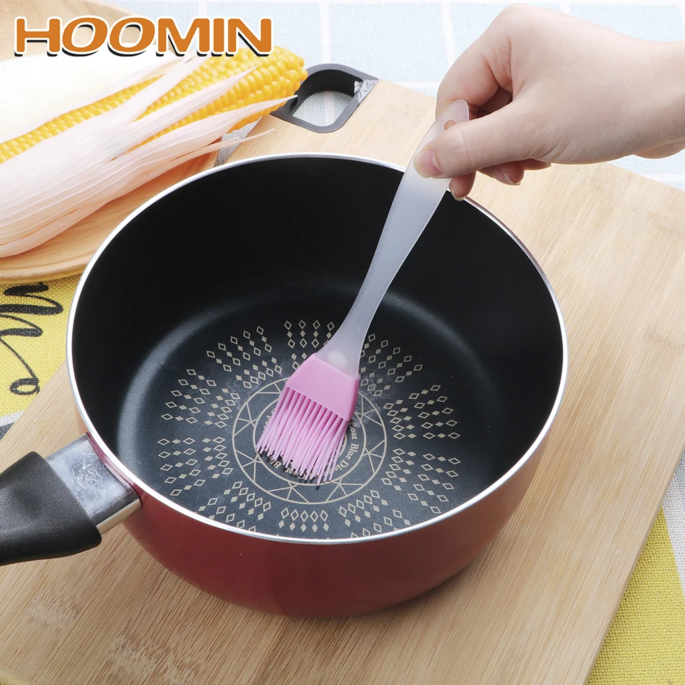 HOOMINChef's Spice Brush BBQ Tools Basting Brush High Temperature Resistance kitchen Tools Bake Tool Silicone Oil Brush
HOOMINChef's Spice Brush BBQ Tools Basting Brush High Temperature Resistance kitchen Tools Bake Tool Silicone Oil Brush