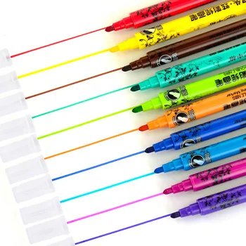 10 Colors Round and Pointed Double Head Drawing Art Marker Multi-function Student Comic Graffiti Brush Pen School Art Supplies
10 Colors Round and Pointed Double Head Drawing Art Marker Multi-function Student Comic Graffiti Brush Pen School Art Supplies