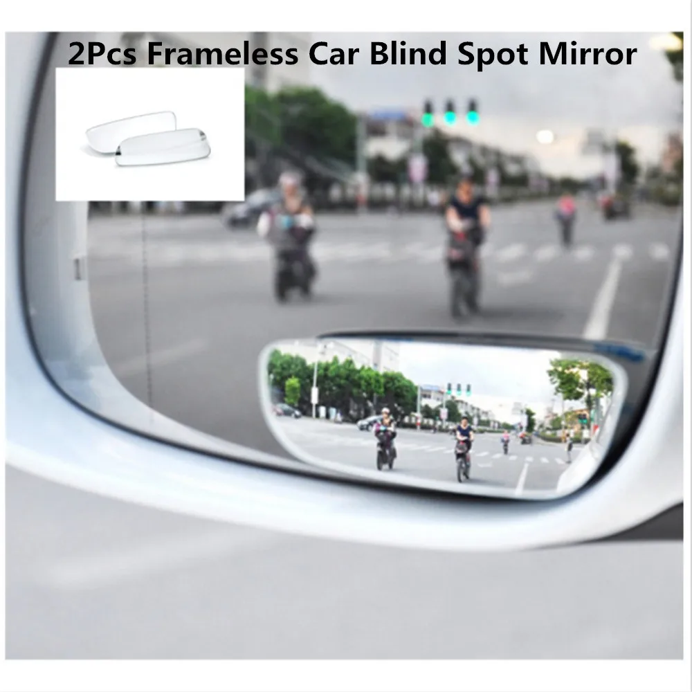 2Pcs Frameless Car Blind Spot Mirror 360 Degree Adjustable Wide Angle Convex Rear View Mirror Car Parking Rearview Mirror
2Pcs Frameless Car Blind Spot Mirror 360 Degree Adjustable Wide Angle Convex Rear View Mirror Car Parking Rearview Mirror