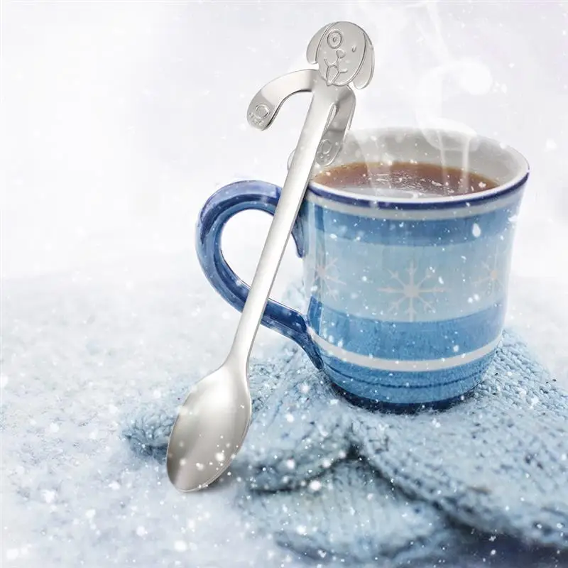 Hangs at Cup Stainless Steel Kitty Coffee Spoons Teaspoons Tea Dessert Drink Mixing Milkshake Tableware Kitchen Supplies
Hangs at Cup Stainless Steel Kitty Coffee Spoons Teaspoons Tea Dessert Drink Mixing Milkshake Tableware Kitchen Supplies