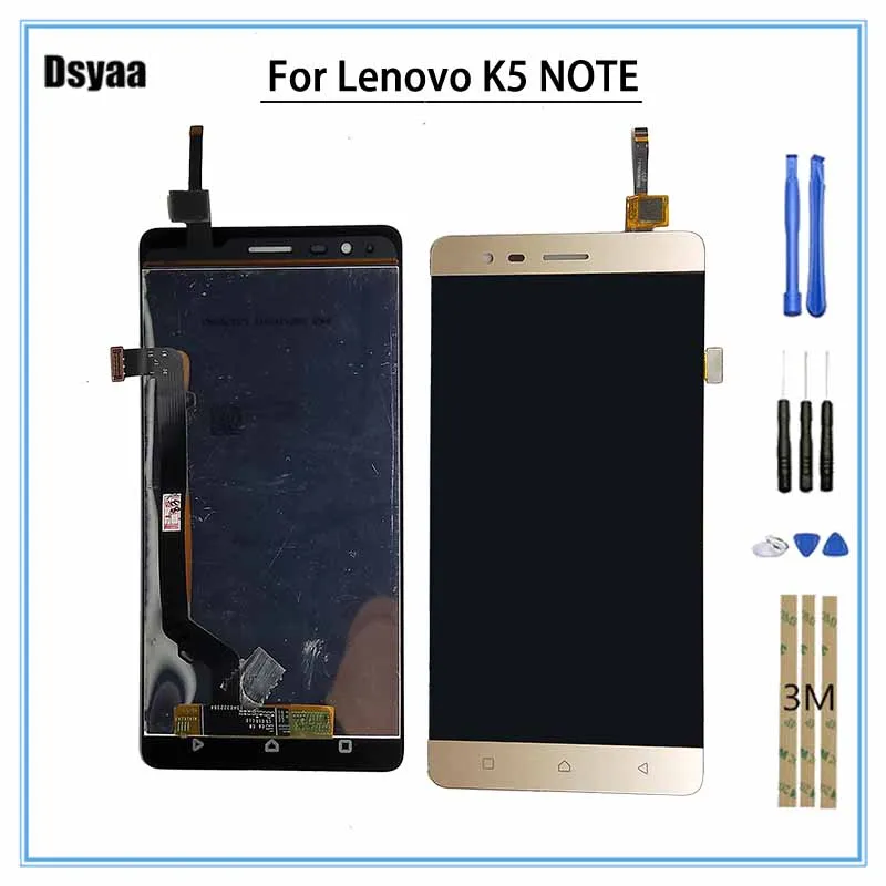 5.5 Inch for Lenovo K5 Note A7020 K52t38 Touch Screen Digitizer Assembly K52e78 LCD Display with Tools | Мобильные телефоны и