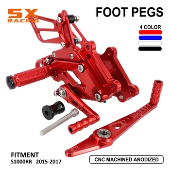 Motorcycle Aluminum Adjustable Footpegs Billet Foot Pegs Foot Pedals Rest Rearset For BMW S1000RR S 1000RR 2015 2016 2017
Motorcycle Aluminum Adjustable Footpegs Billet Foot Pegs Foot Pedals Rest Rearset For BMW S1000RR S 1000RR 2015 2016 2017