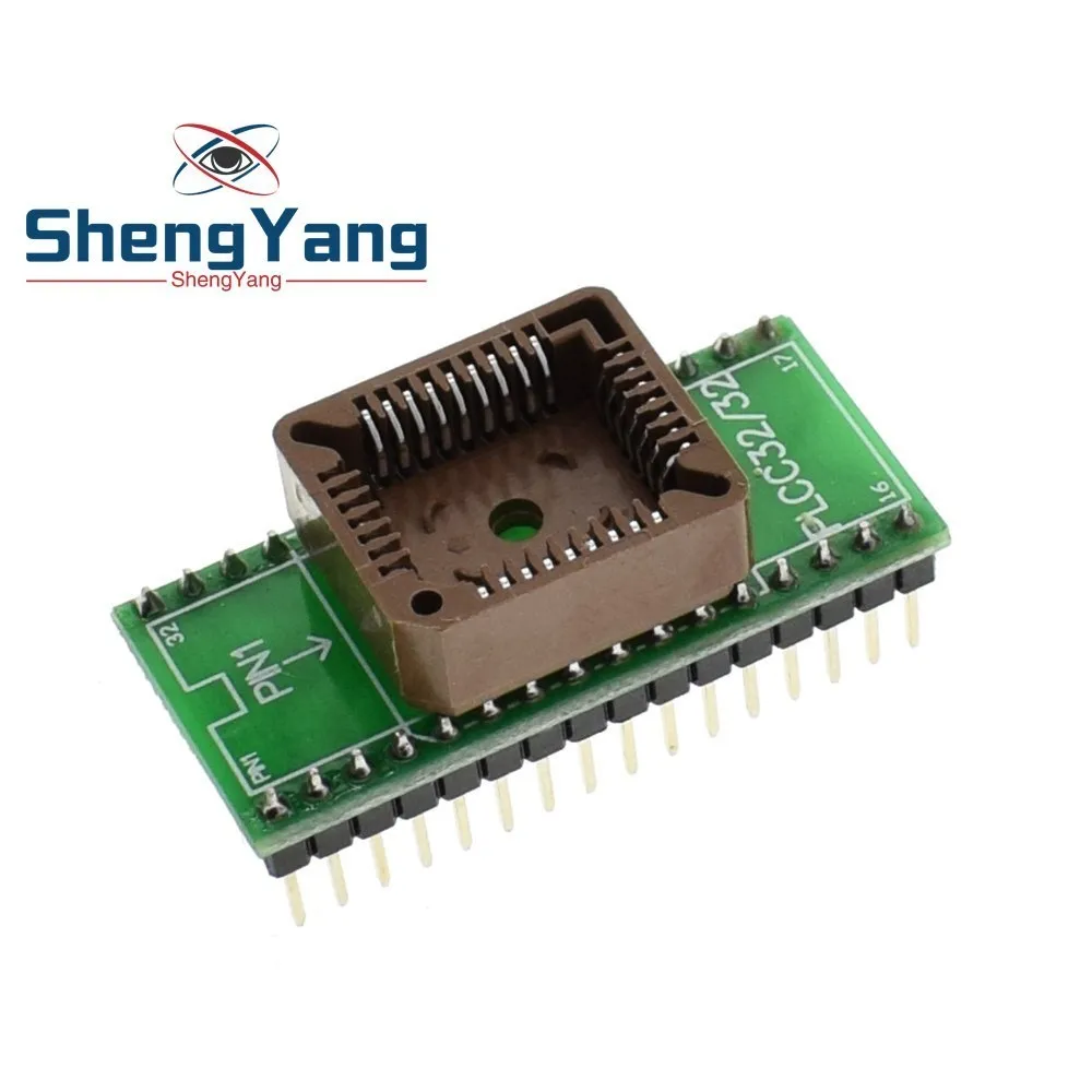 ShengYang PLCC32 to DIP32 USB Universal Programmer IC Adapter Tester Socket for TL866CS TL866A EZP2010 G540 SP300
ShengYang PLCC32 to DIP32 USB Universal Programmer IC Adapter Tester Socket for TL866CS TL866A EZP2010 G540 SP300