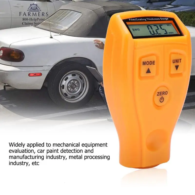 Coating Thickness Gauge Mini LCD Digital Car Paint Tester Coating Thickness Gauges Digital Detector Measuring Gauge Meter
Coating Thickness Gauge Mini LCD Digital Car Paint Tester Coating Thickness Gauges Digital Detector Measuring Gauge Meter