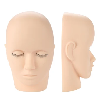 Rubber Female Mannequin Soft Eyelash Graft Makeup Massage Practice Training Fake Headform Mannequin For Wigs 4 
Rubber Female Mannequin Soft Eyelash Graft Makeup Massage Practice Training Fake Headform Mannequin For Wigs 4