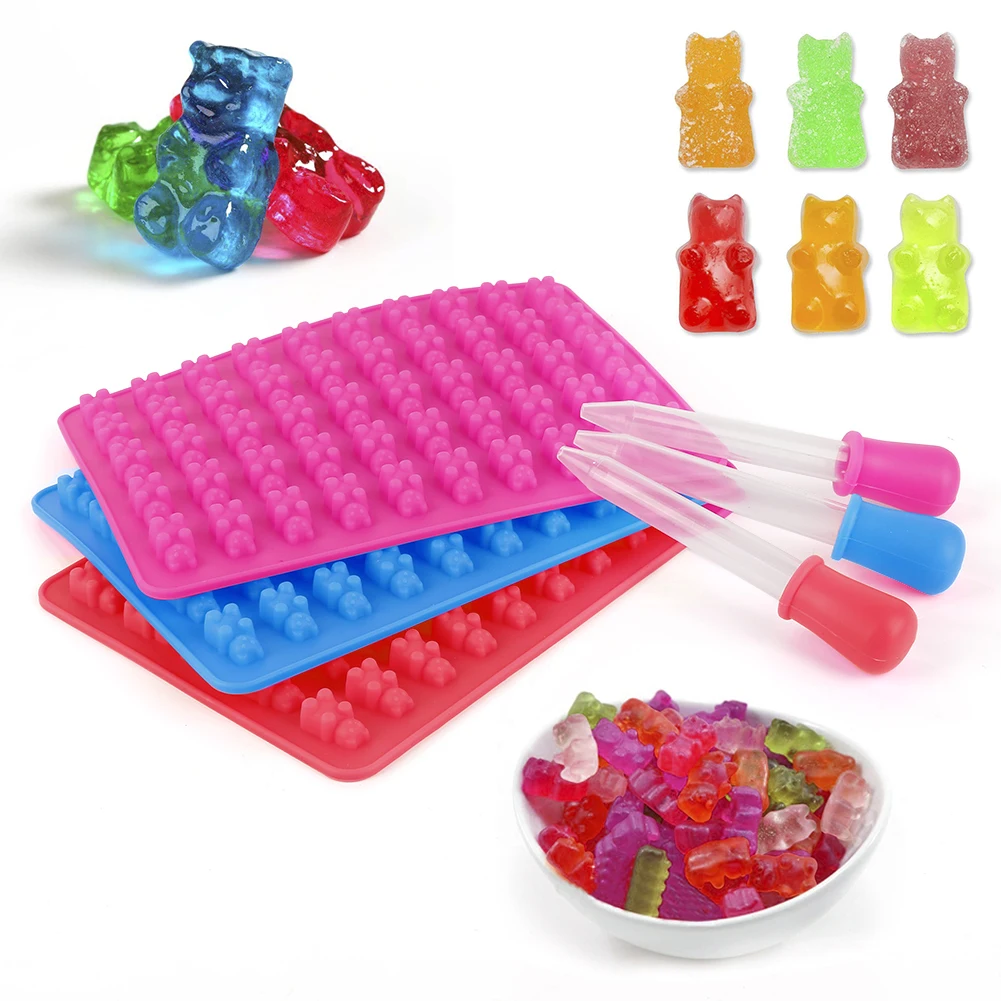 50 Holes Bear Silicone Mold Cake Decorative 3D Chocolate Candy Moulds DIY Pastry Baking Cake Fondant For Kitchen Bakeware Tools
50 Holes Bear Silicone Mold Cake Decorative 3D Chocolate Candy Moulds DIY Pastry Baking Cake Fondant For Kitchen Bakeware Tools