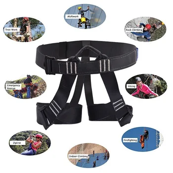 Mountaineering Climbing Harness Falling Protection Safety Belt Fire Rescue Caving Tree Rock Rappelling Outdoor Work Safe Belt
Mountaineering Climbing Harness Falling Protection Safety Belt Fire Rescue Caving Tree Rock Rappelling Outdoor Work Safe Belt