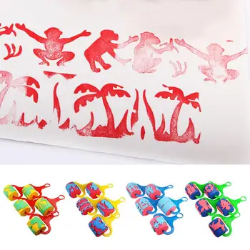 5PCS/Pack Children's DIY Painting EVA Roller Cartoon Seal Sponge Brush Set
5PCS/Pack Children's DIY Painting EVA Roller Cartoon Seal Sponge Brush Set