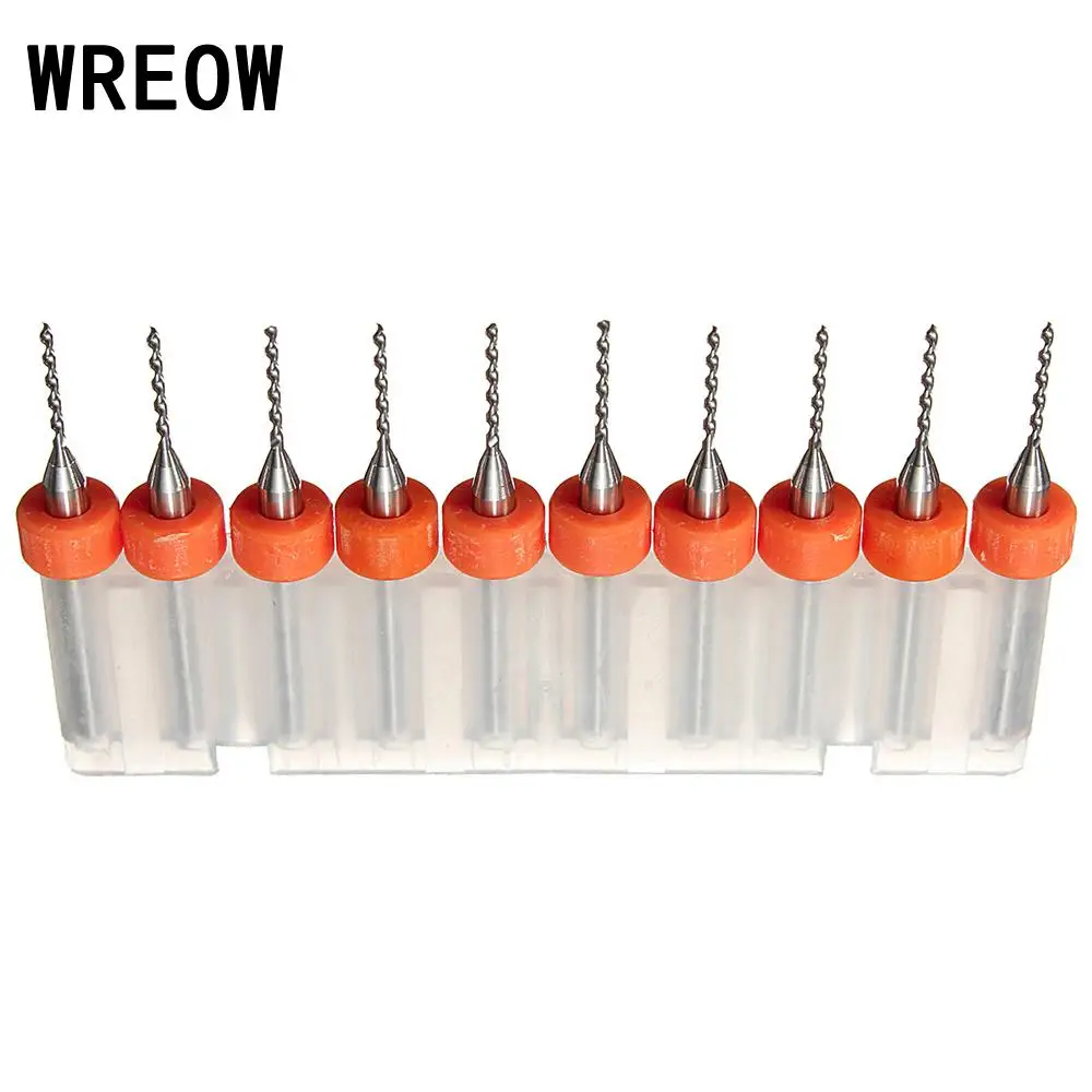 10pc 1.0mm High Quality carbide alloy Drill Bit Print Circuit Board Tip Spiral Flute Carbide Micro Drill Bit CNC Engraving Tool
10pc 1.0mm High Quality carbide alloy Drill Bit Print Circuit Board Tip Spiral Flute Carbide Micro Drill Bit CNC Engraving Tool