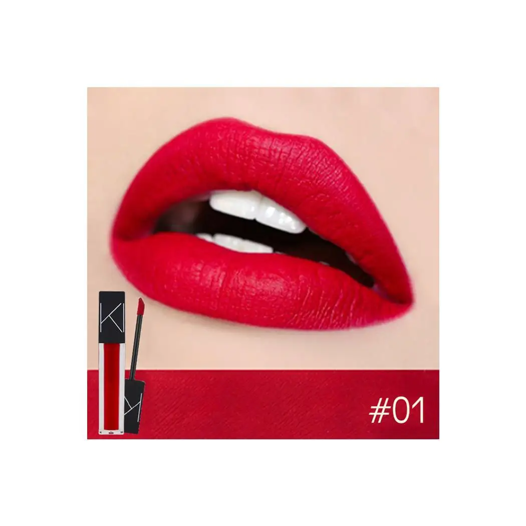 12 Colors Matte Velvet Cream Texture Lipstick Moisturizing 3 years General Lip Gloss Glaze 5.7ml | Красота и здоровье