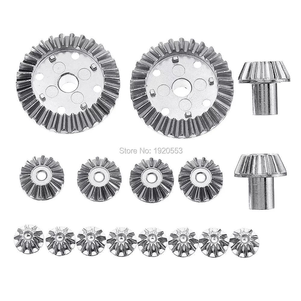16Pcs 12T 24T 30T XY-12018 Metal Drive Motor Gear Planet Diff Reducation Gears Parts For WLtoys 12428 12423 RC Car Model
16Pcs 12T 24T 30T XY-12018 Metal Drive Motor Gear Planet Diff Reducation Gears Parts For WLtoys 12428 12423 RC Car Model