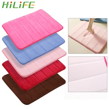 HILIFE Memory Foam Water Absorption Rug kitchen Door Floor Mat Bath Mat Bedroom Shower Coral Velvet Non Slip Bathroom Mat
HILIFE Memory Foam Water Absorption Rug kitchen Door Floor Mat Bath Mat Bedroom Shower Coral Velvet Non Slip Bathroom Mat