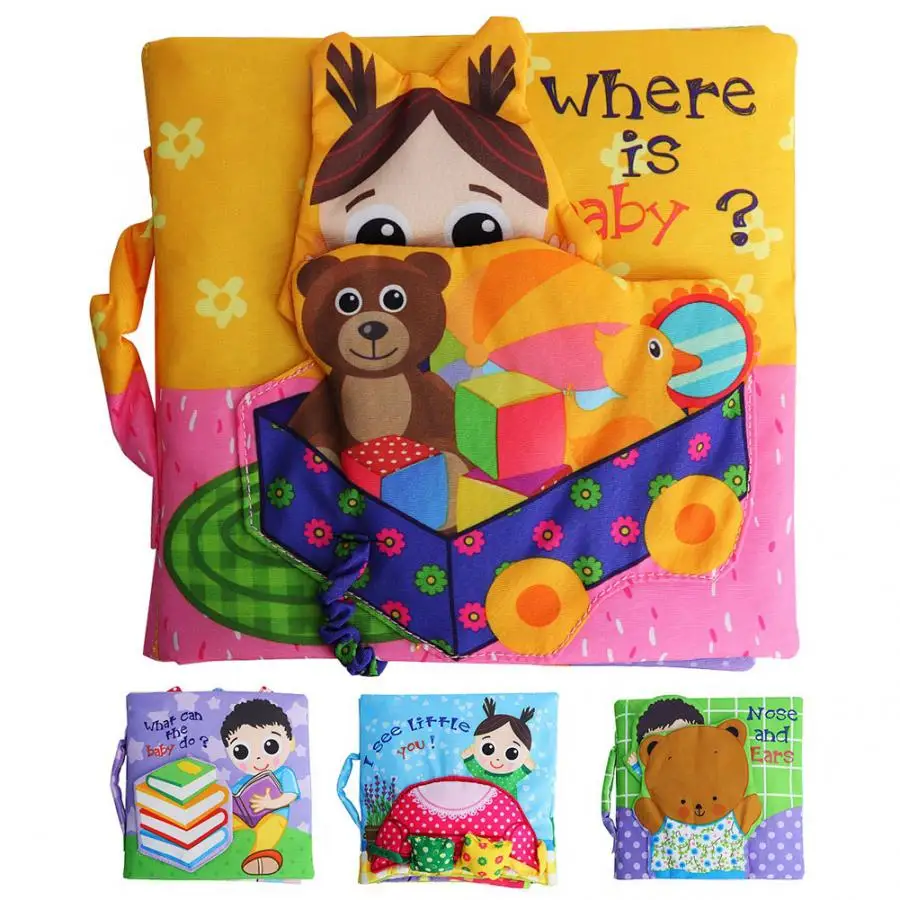 Soft Baby Cloth Book Interactive Early Cognitive Educational Learning Toy Unfolding Cloth Book The First Book for For Children
Soft Baby Cloth Book Interactive Early Cognitive Educational Learning Toy Unfolding Cloth Book The First Book for For Children