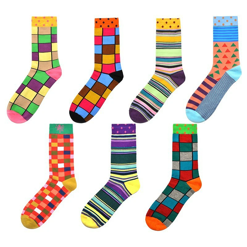PEONFLY 2019 Spring Colorful Striped Socks Men Fashion Harajuku Candy Color Plaid Sock Cotton Warm Funny Happy Calcetines Hombre
PEONFLY 2019 Spring Colorful Striped Socks Men Fashion Harajuku Candy Color Plaid Sock Cotton Warm Funny Happy Calcetines Hombre