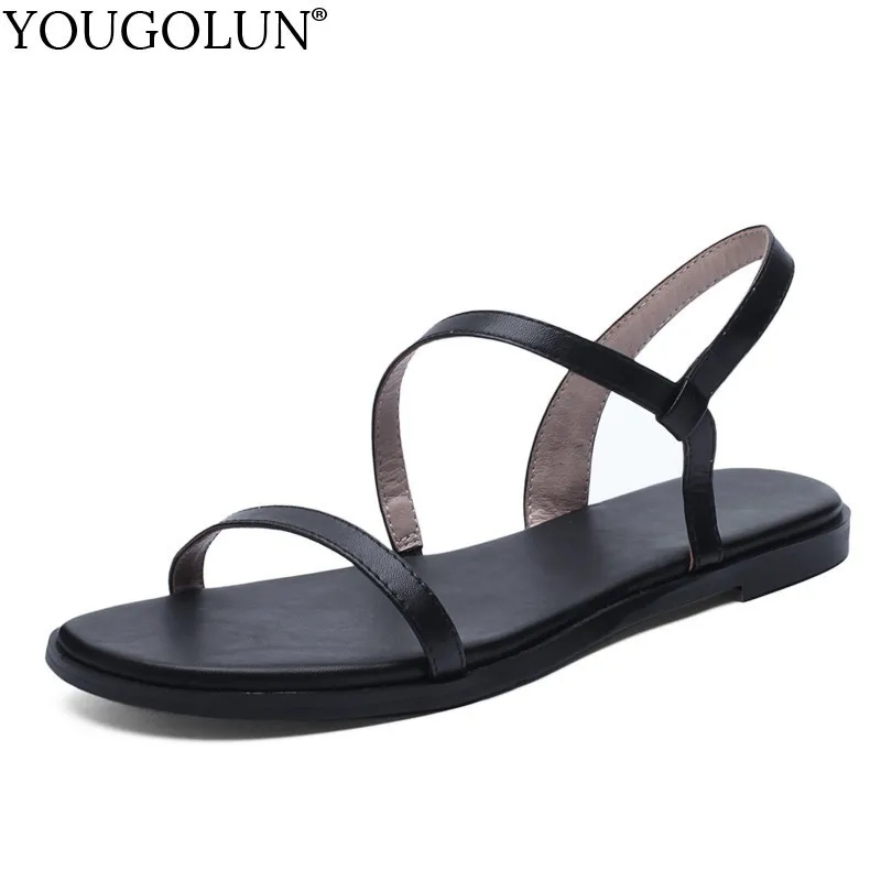 Women Flat Sandals Genuine Leather Summer Ladies Flat Open toe Sandal Casual Woman Beige Army Green Black Comfortable Shoes A169
Women Flat Sandals Genuine Leather Summer Ladies Flat Open toe Sandal Casual Woman Beige Army Green Black Comfortable Shoes A169