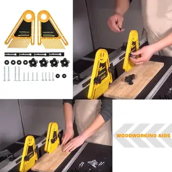 Multi-purpose Double Featherboard for Trimmer Router Table Saw Fence Woodworking Tool Set Woodworking Engraving Machine Dropship
Multi-purpose Double Featherboard for Trimmer Router Table Saw Fence Woodworking Tool Set Woodworking Engraving Machine Dropship