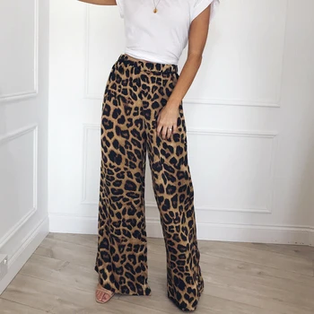 Women Wide Leg High Waist Loose Casual Leopard Snake Long Pants Trousers Palazzo Plus Size Spring 2019
Women Wide Leg High Waist Loose Casual Leopard Snake Long Pants Trousers Palazzo Plus Size Spring 2019
