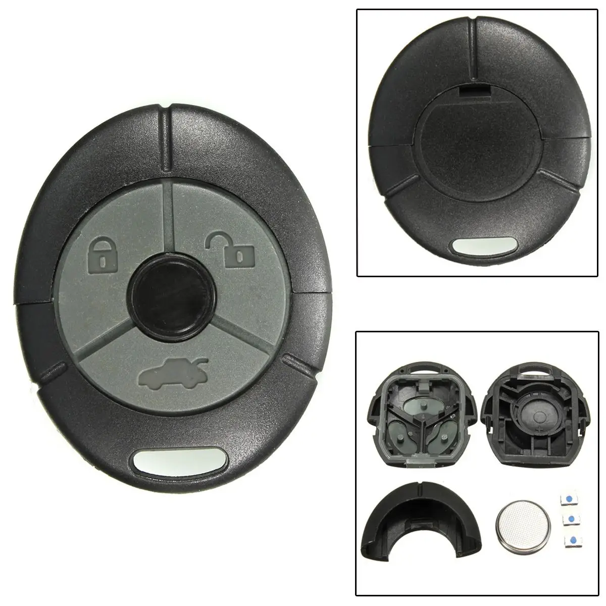 3 Button Car Remote Key Fob Cover Battery Repair Kit For Rover MGB for MG ZR TF ZS ZR ZT ETC RF
3 Button Car Remote Key Fob Cover Battery Repair Kit For Rover MGB for MG ZR TF ZS ZR ZT ETC RF