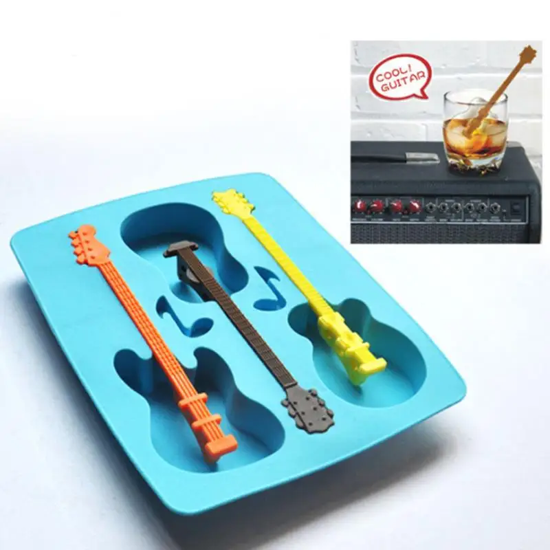 Silica Gel Multi-purpose Guitar Ice-bar Creative Ice-bar Mould Ice-cream Mould Ice-bar Mould
Silica Gel Multi-purpose Guitar Ice-bar Creative Ice-bar Mould Ice-cream Mould Ice-bar Mould