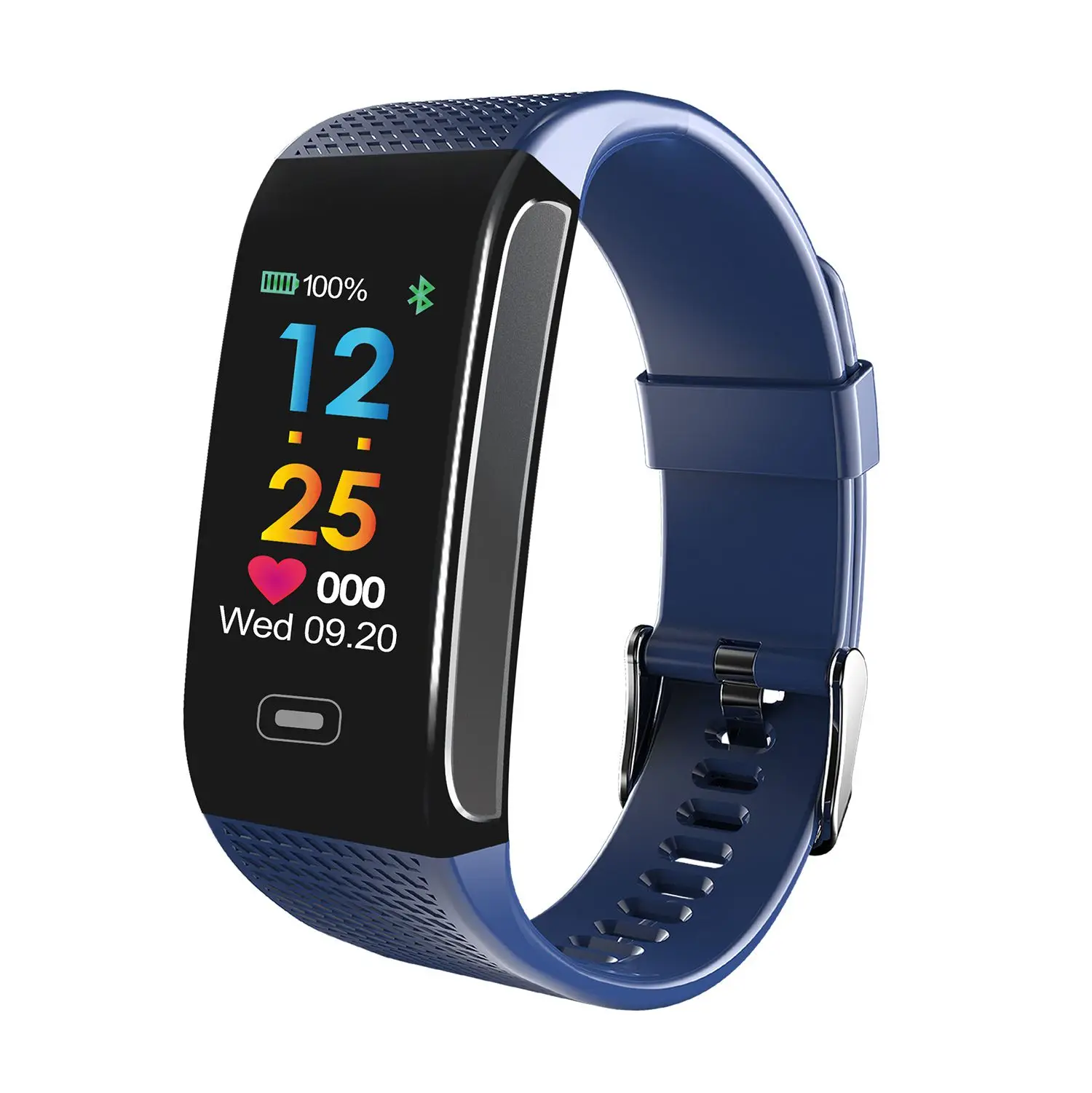 CK18S blue smart bracelet dynamic heart rate color background Bluetooth sports bracelet
CK18S blue smart bracelet dynamic heart rate color background Bluetooth sports bracelet