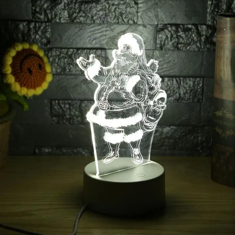 3D Printed Lamp Christmas Gift Night Light AC 85-265V 3D Shaped LED Night Light 3 Color Desk Bedroom Decoration Light Lamp
3D Printed Lamp Christmas Gift Night Light AC 85-265V 3D Shaped LED Night Light 3 Color Desk Bedroom Decoration Light Lamp
