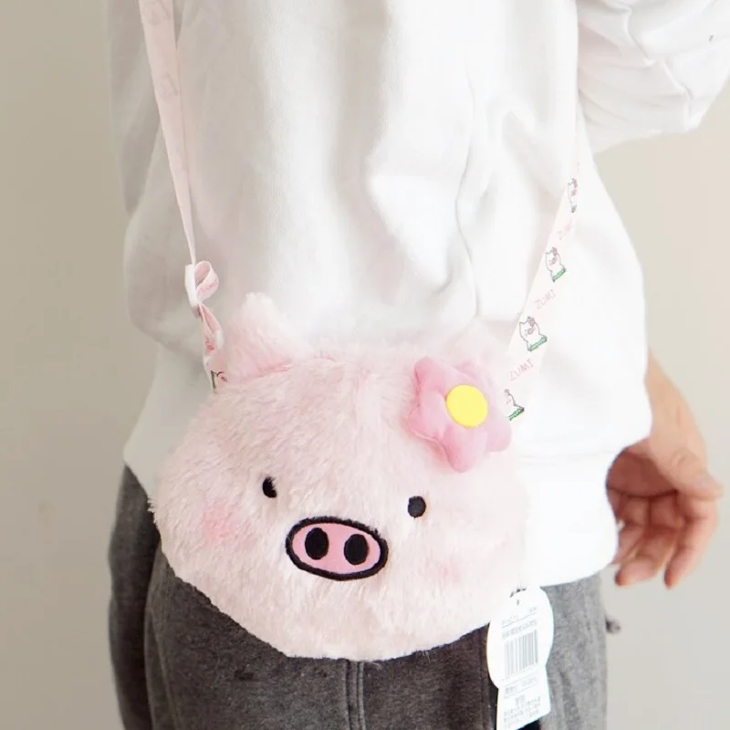 Cute Cartoon Zumi Pink Pig Plush Backpack Toy Dolls Soft Shoulder Bag Women Wallet For Girls Children Birthday Gifts
Cute Cartoon Zumi Pink Pig Plush Backpack Toy Dolls Soft Shoulder Bag Women Wallet For Girls Children Birthday Gifts