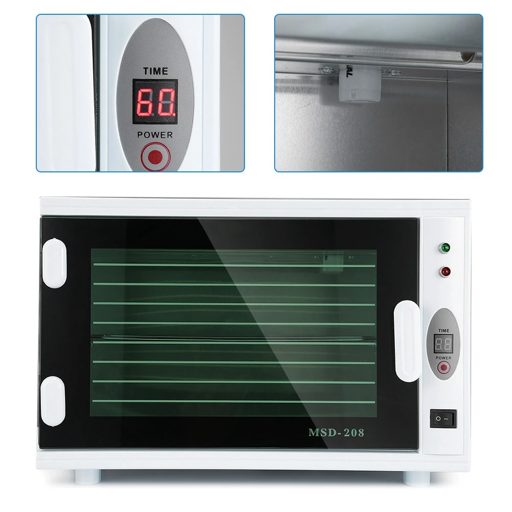 High Temperature Ozone UV Sterilizer Manicure Nail Art Tools Sterilizer Box Sterilization Disinfection Cabinet Beauty Salon
High Temperature Ozone UV Sterilizer Manicure Nail Art Tools Sterilizer Box Sterilization Disinfection Cabinet Beauty Salon