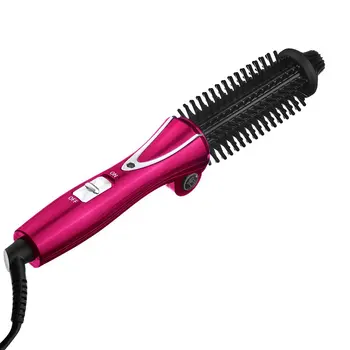 Cooliss Brush Barrel Curling Iron Ionic Electric Round Heated Brush Foldable Curler Straightener Hair Curling Wand
Cooliss Brush Barrel Curling Iron Ionic Electric Round Heated Brush Foldable Curler Straightener Hair Curling Wand