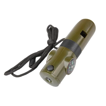 Multifunctional Mini Portable Military Survival Whistle with Compass LED Light Emergency Whistling Disaster-relief Supplies
Multifunctional Mini Portable Military Survival Whistle with Compass LED Light Emergency Whistling Disaster-relief Supplies