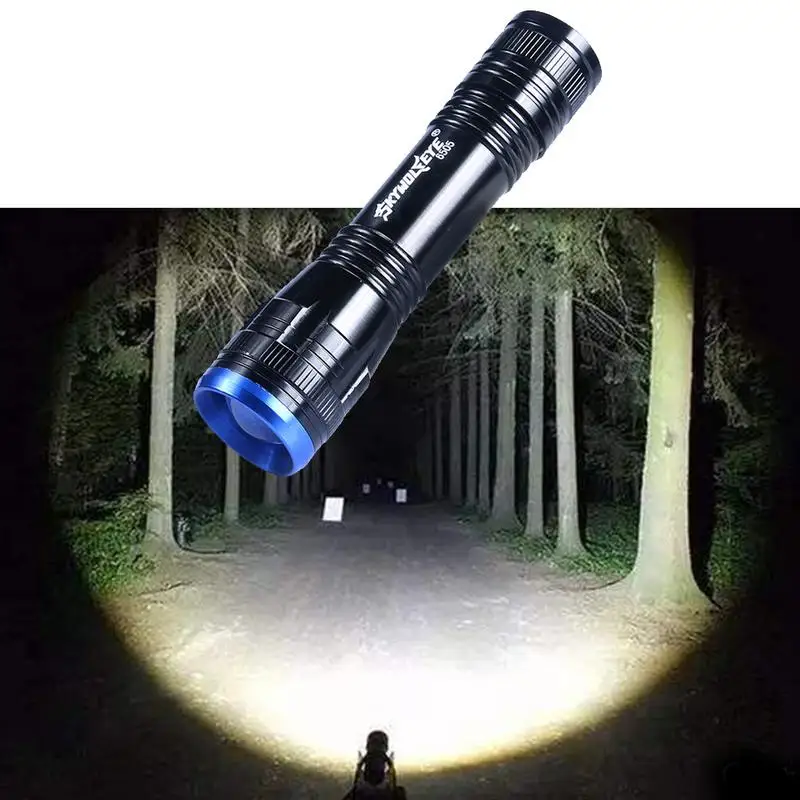 55000LM Glare Telescopic Focusing Flashlight 18650 High Power Glare Long-range XPE Portable Lighting Flashlight
55000LM Glare Telescopic Focusing Flashlight 18650 High Power Glare Long-range XPE Portable Lighting Flashlight