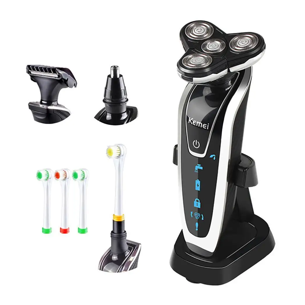 Men Shaver Razor Electric Hair Clipper Toothbrush 3W Multi-function 25-45 minutes 50HZ Home 6 hours 220V Suit
Men Shaver Razor Electric Hair Clipper Toothbrush 3W Multi-function 25-45 minutes 50HZ Home 6 hours 220V Suit