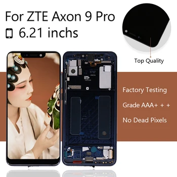 For ZTE Axon 9 pro LCD Display Touch Screen Digitizer Assembly with Frame For ZTE Axon 9pro Display Screen LCD Free Shipping
For ZTE Axon 9 pro LCD Display Touch Screen Digitizer Assembly with Frame For ZTE Axon 9pro Display Screen LCD Free Shipping