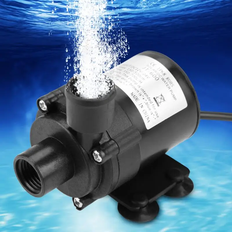 Mini DC Brushless Water Pump for Solar Water Heater 24V -40 to 100 Degree Water Circulation Water Pump for Aquarium Fish Tank
Mini DC Brushless Water Pump for Solar Water Heater 24V -40 to 100 Degree Water Circulation Water Pump for Aquarium Fish Tank