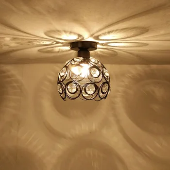 Round Living room Led ceiling light Modern Simple Creative K9 Crystal Stairs Corridor Aisle The study Bedroom Black Retro
Round Living room Led ceiling light Modern Simple Creative K9 Crystal Stairs Corridor Aisle The study Bedroom Black Retro