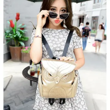 2019 NEW Women's fashion backpack PU leather trend owl embossed backpack shoulder bag HOT
2019 NEW Women's fashion backpack PU leather trend owl embossed backpack shoulder bag HOT