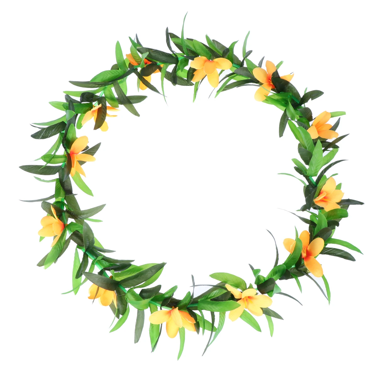 Hawaiian Luau Party Leis Necklace Simulated Summer Flower Wreaths Garland For Tropical Beach Theme Party Favors (Yellow Flowers)
Hawaiian Luau Party Leis Necklace Simulated Summer Flower Wreaths Garland For Tropical Beach Theme Party Favors (Yellow Flowers)