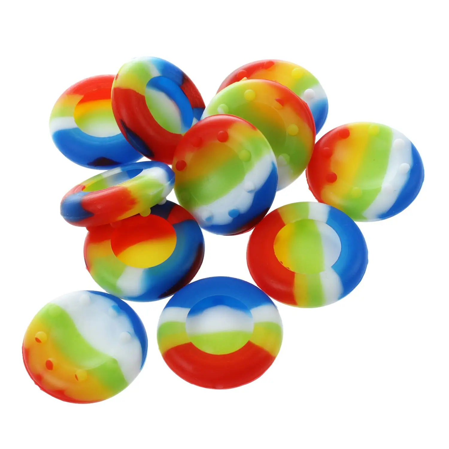 Hot AMS-10pcs Joystick Caps Colorful Silicone Analog Controller Thumb Stick Grip Thumbstick Cap Cover Key Protector For PS4 fo
Hot AMS-10pcs Joystick Caps Colorful Silicone Analog Controller Thumb Stick Grip Thumbstick Cap Cover Key Protector For PS4 fo