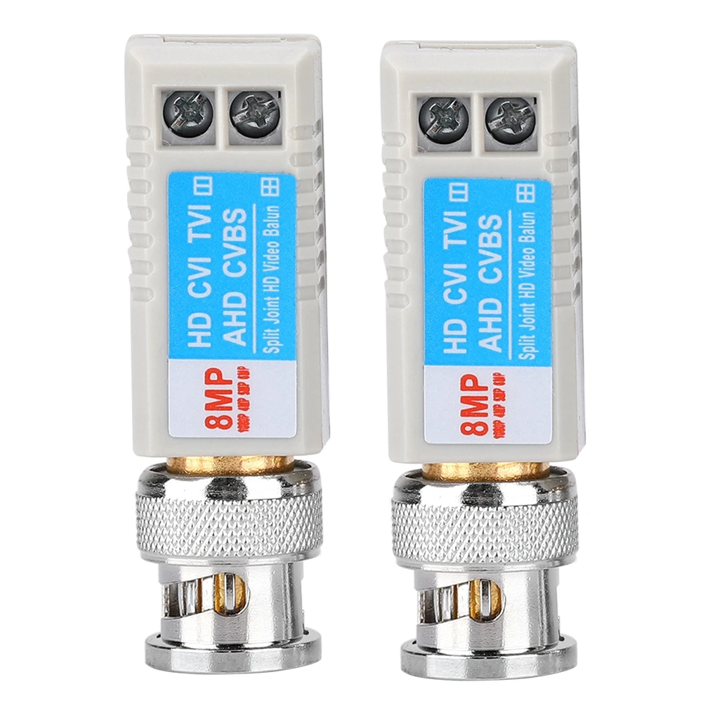 On sale data transmission cable 1 Pair Spliced Twisted Passive Video Balun Transceiver Adapter for HD-CVI/AHD/TVI Camera
On sale data transmission cable 1 Pair Spliced Twisted Passive Video Balun Transceiver Adapter for HD-CVI/AHD/TVI Camera