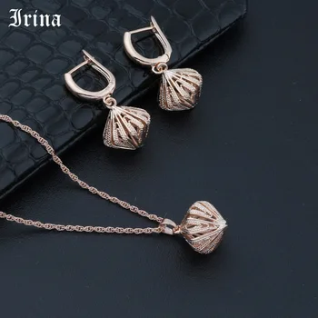 Irina Women's Jewelry Set Geometric Graphics Three-dimensional Necklace Earrings Set Pendant Wedding Jewelry hollow jewelry
Irina Women's Jewelry Set Geometric Graphics Three-dimensional Necklace Earrings Set Pendant Wedding Jewelry hollow jewelry