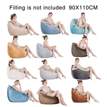Stuffed Toy Storage Bean Bag Chair Extra Large Pouch Sofa Cover (Filling is not Included) 90X110CM
Stuffed Toy Storage Bean Bag Chair Extra Large Pouch Sofa Cover (Filling is not Included) 90X110CM