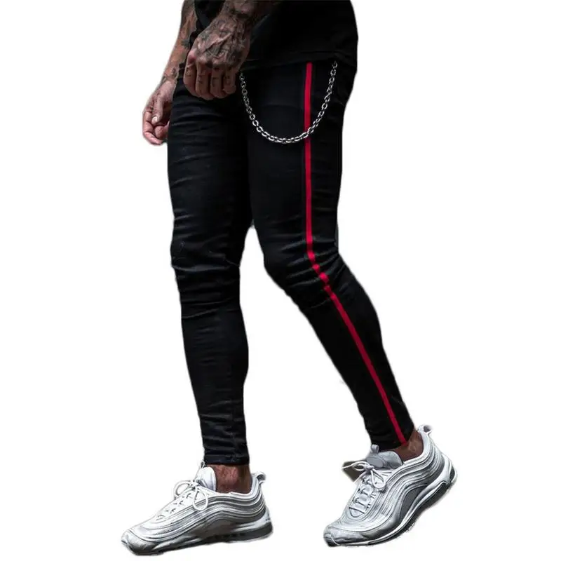 Men's Breathable Simple Jeans Male Middle Waist Micro Elastic Black Denim Fabric Pencil Pants Europe America Style Comfortable
Men's Breathable Simple Jeans Male Middle Waist Micro Elastic Black Denim Fabric Pencil Pants Europe America Style Comfortable
